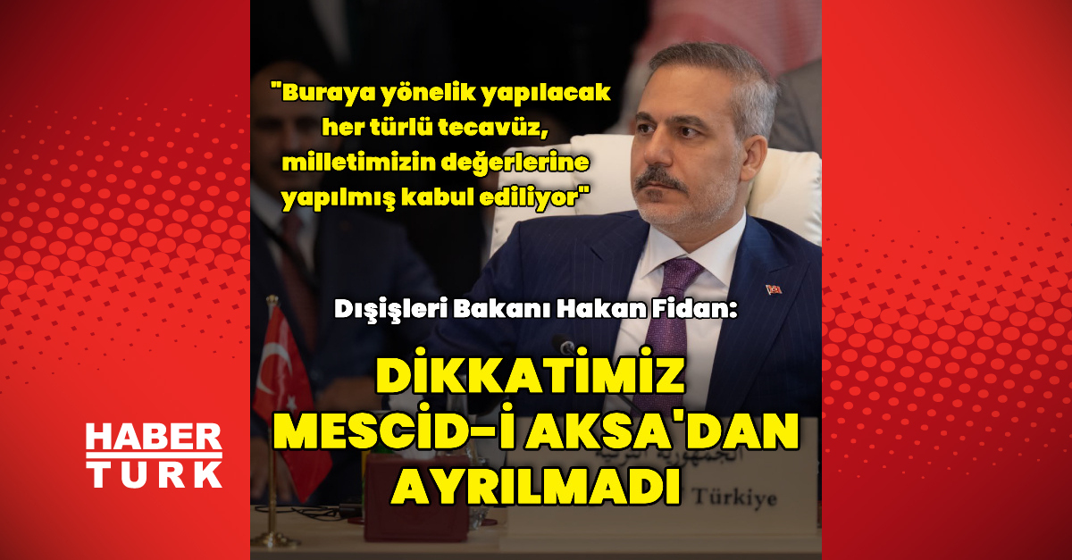 Son Gelişme: "Dikkatimiz Mescid-i Aksa'dan ayrılmadı" ve Son Gelişmeler: Gelişmeler Takip Ediliyor