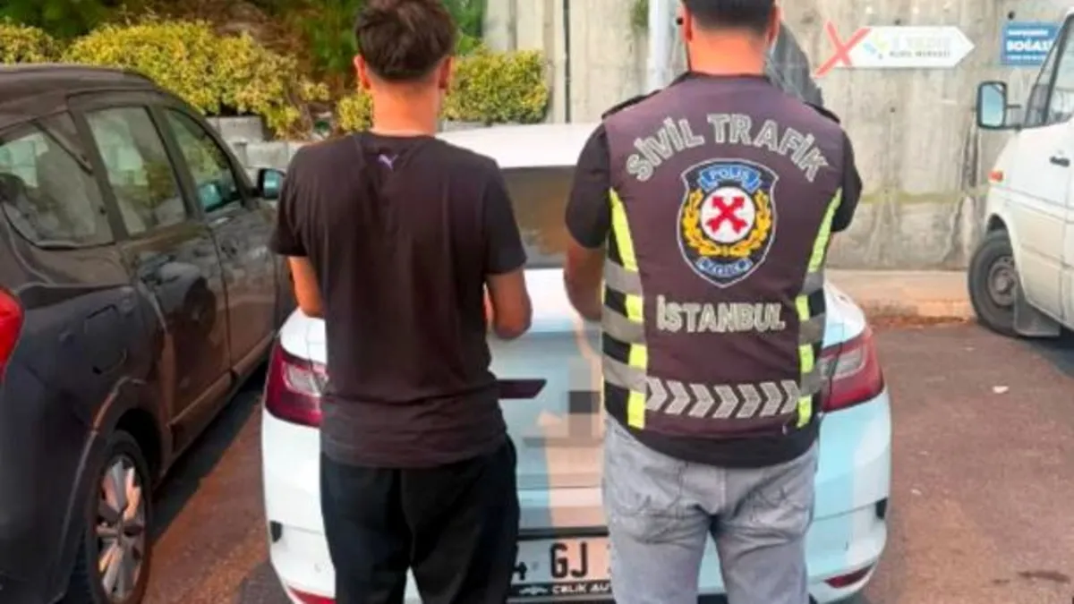 Ayrıntılar Netleşti: Son Gelişme: Sosyal medyada trafik magandalığını özendirdi, ehliyetinden oldu! 72 bin lir