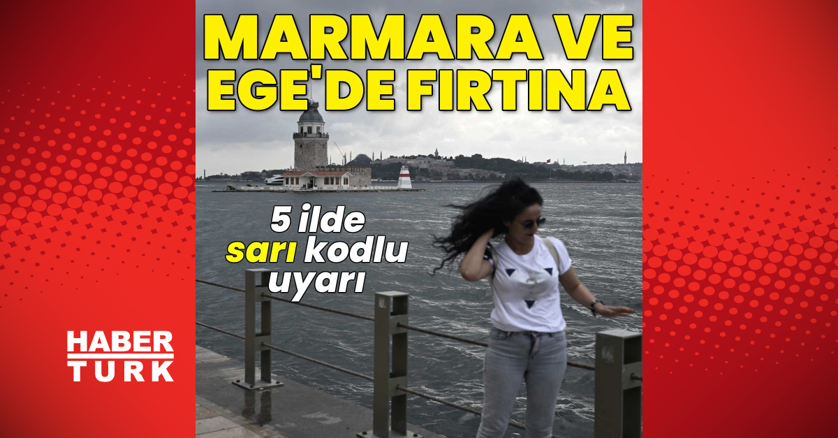Gündemden Son Bilgiler: Marmara ve Ege'de fırtına; 5 ilde sarı kodlu uyarı! ve Merak Edilenler