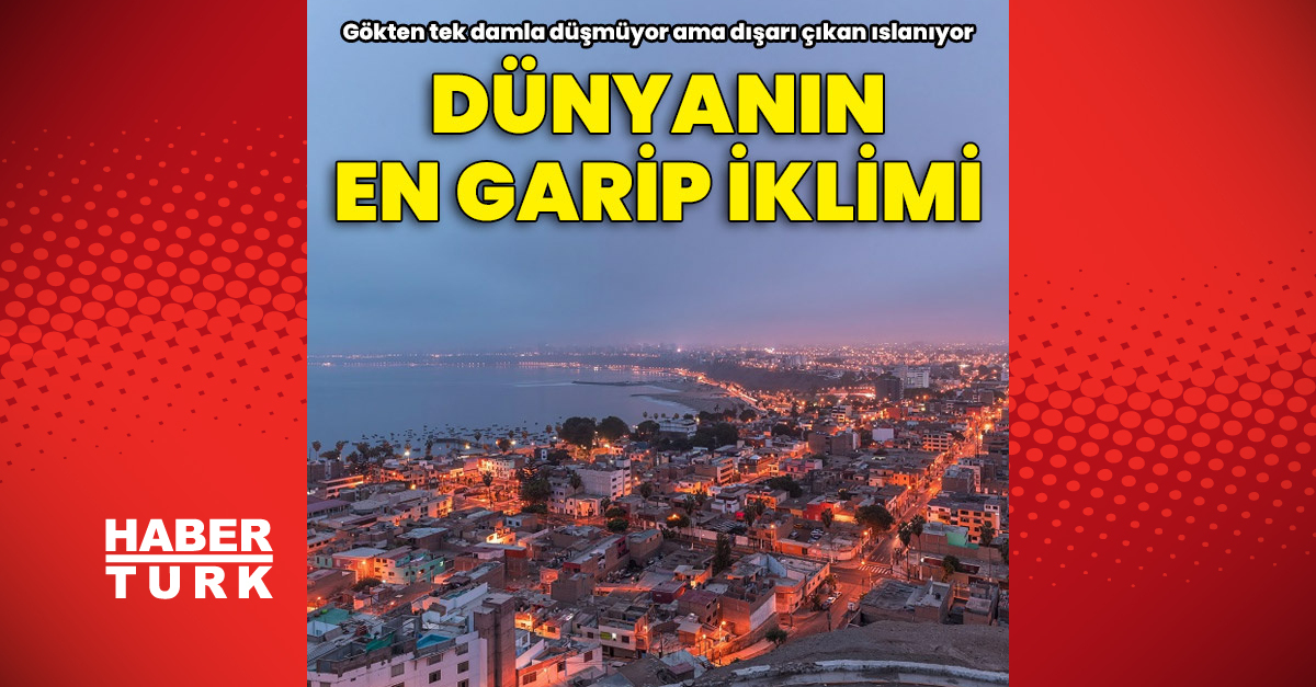 Son Gelişme: Dünyanın en garip iklimi: Yağmur yok ama hava hep nemli! ve Son Gelişmeler | İşte Tüm Ayrıntılar