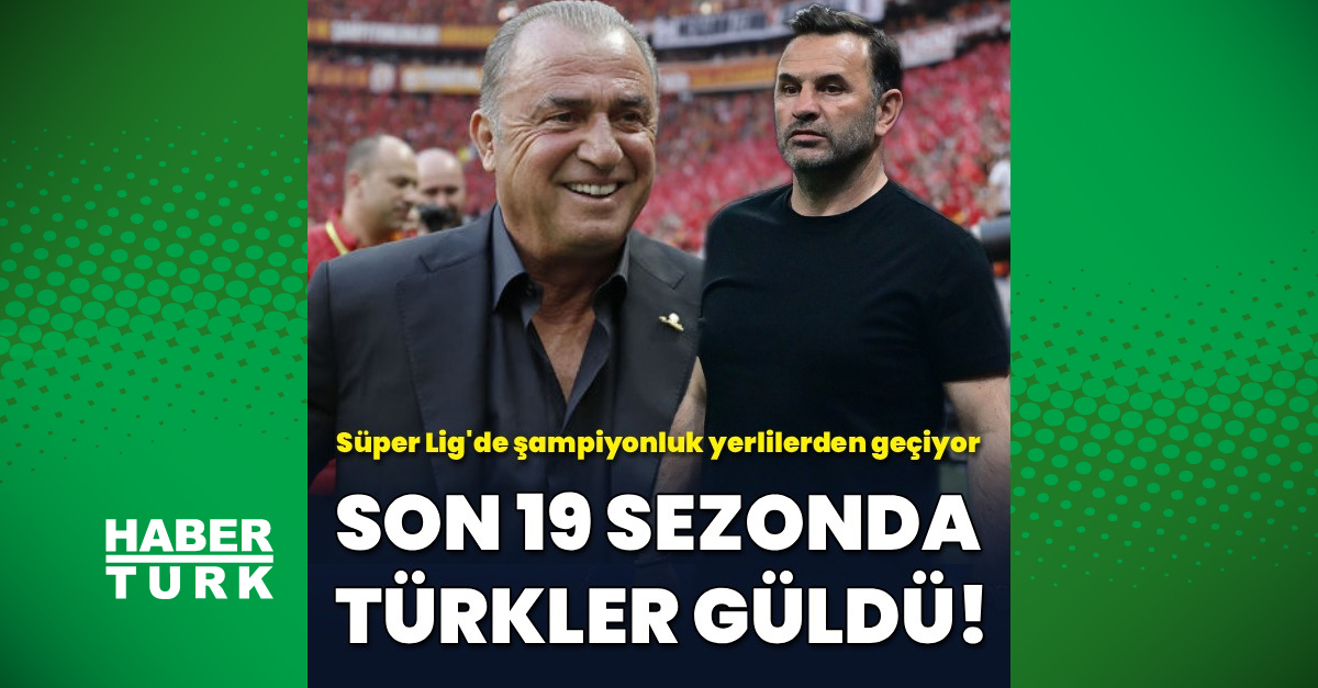 Kritik Açıklama: Son 19 sezonda Türkler güldü!