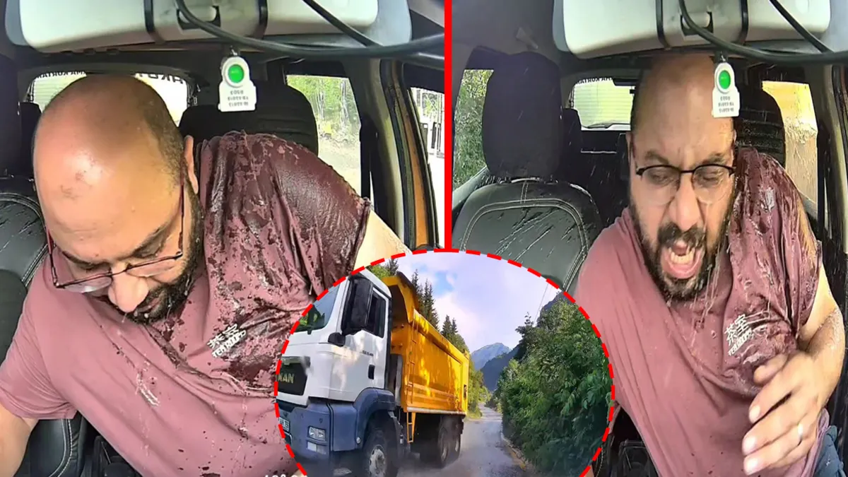 Son Gelişme: Artvin'de faciadan kıl payı dönüldü! Çamurlu su taksinin içine böyle doldu: O anlar kamerada: İşt