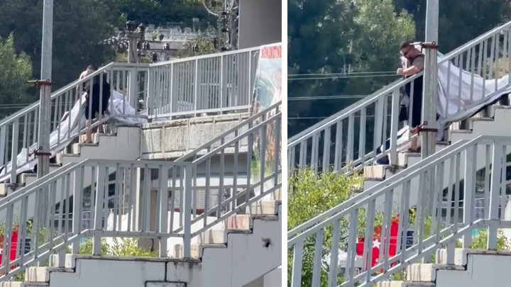 Son Gelişme: Zonguldak'ta Cumhurbaşkanı Erdoğan'ın pankartına zarar veren şüpheli hakkında tutuklama kararı ve