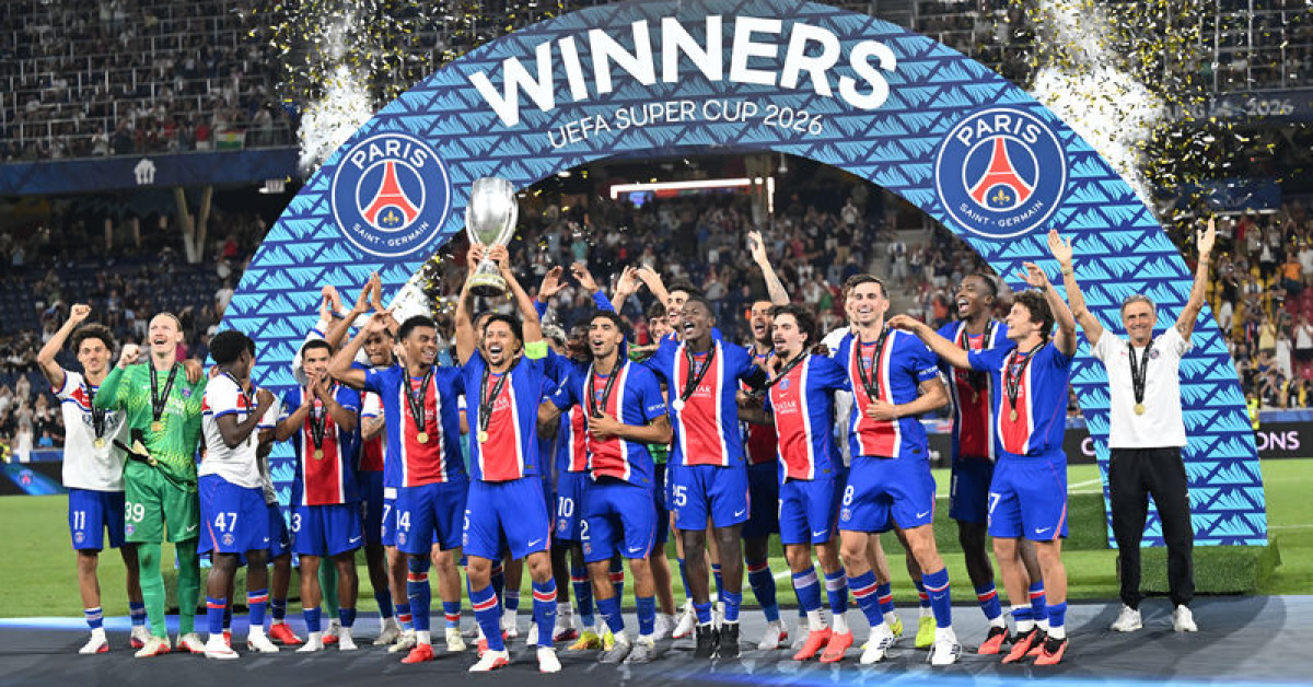 Son Gelişme: Süper Kupa şampiyonu PSG kupasını aldı!: Gelişmeler Takip Ediliyor