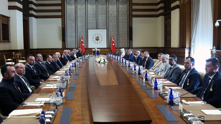 Son Gelişme: Cumhurbaşkanı Erdoğan, şehit ailelerini kabul etti | İşte Tüm Ayrıntılar