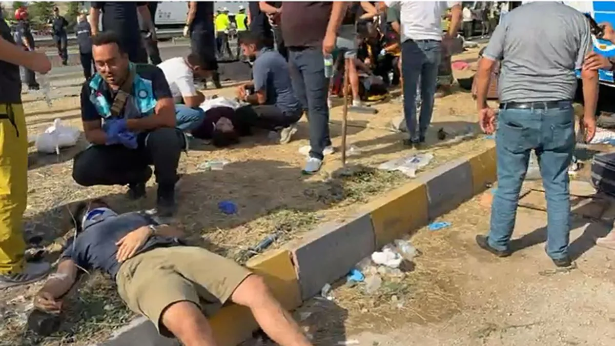 Kritik Açıklama: Ankara'da feci kaza: 2 ölü, 24 yaralı! ve Merak Edilenler