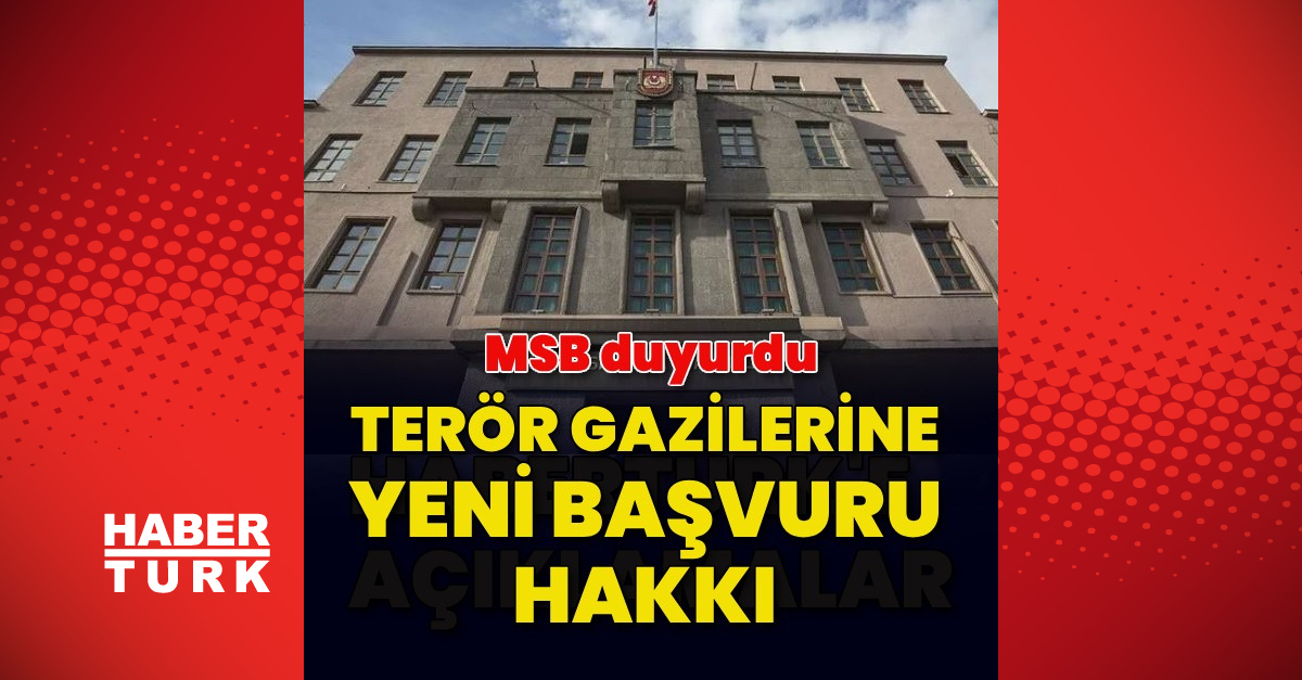 Terörle mücadelede yaralananlara başvuru - Son Dakika Bilgileri
