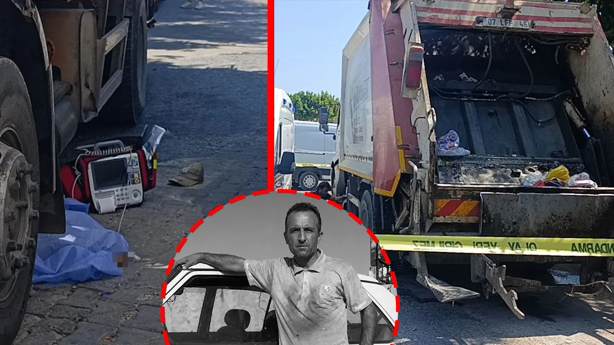 Ayrıntılar Netleşti: Antalya’da acı kaza! Görev yaptığı çöp kamyonunu altında kaldı: Yaşar Vural Yaşamını Yiti