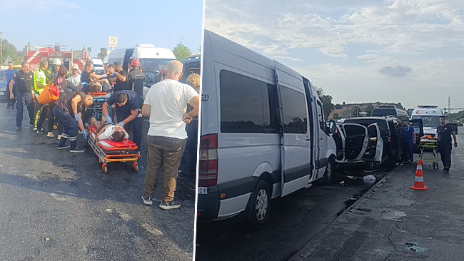 Ayrıntılar Netleşti: Manavgat'ta 6 araç birbirine girdi: Yaralılar var (Detaylar): Gelişmeler Takip Ediliyor