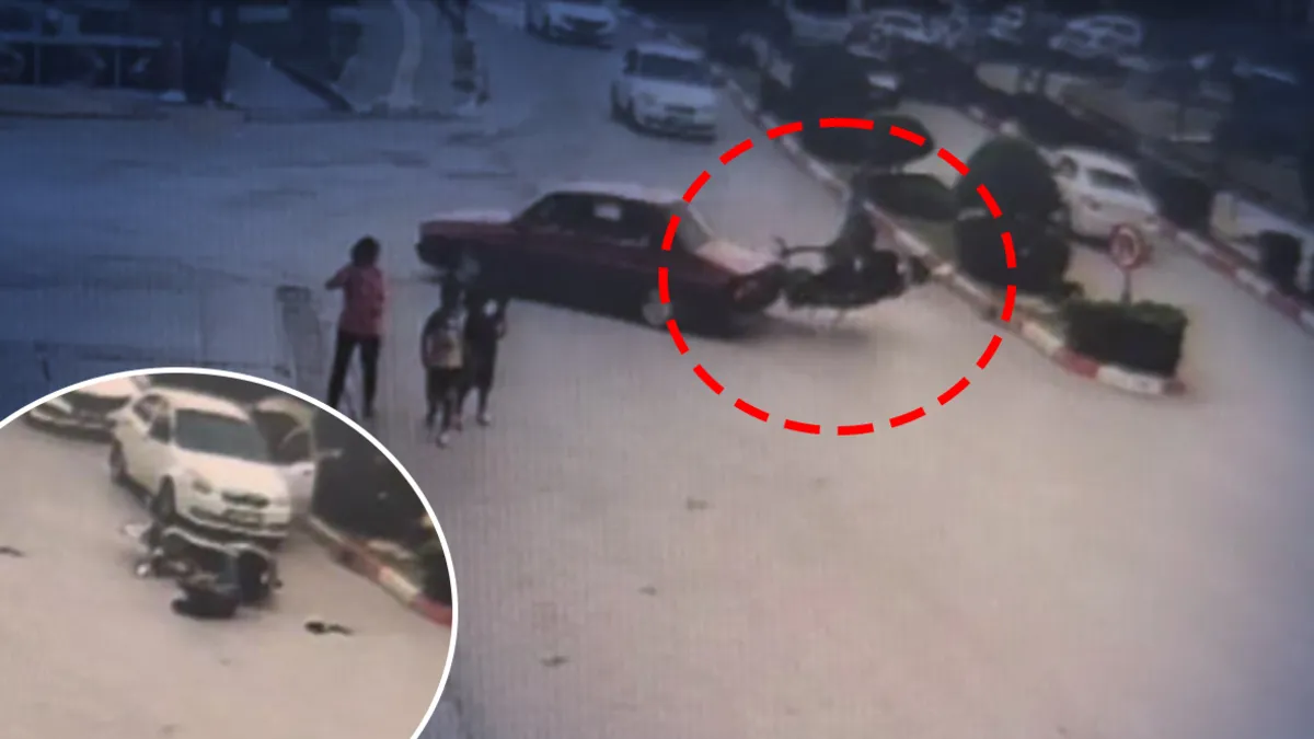 Gündemden Son Bilgiler: Analiz | Osmaniye'de otomobile çarpan motosikletli yola savruldu: Kaza anı güvenlik ka