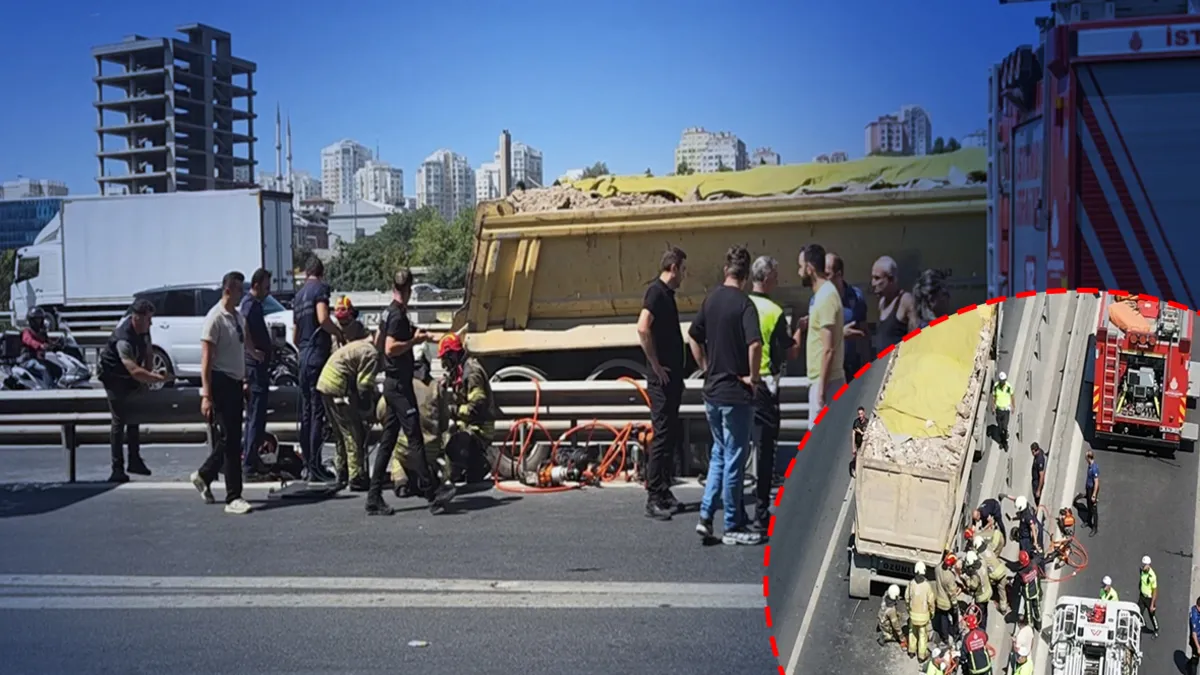 İstanbul'da hafriyat kamyonunun altında kalan motosikletli Yaşamını Yitirdi: İşte Ayrıntılar ve Merak Edilenle