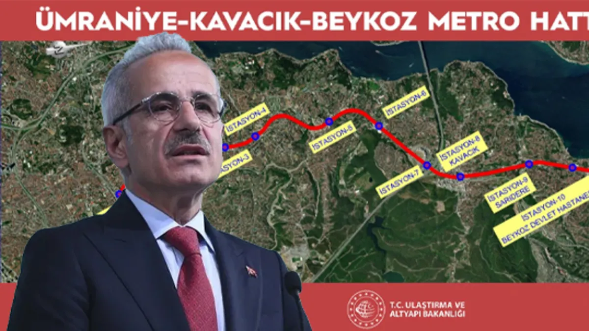 Ayrıntılar Netleşti: İstanbul Anadolu Yakası'na yeni metro hattı! Bakan Uraloğlu kamuoyuna ilan etti: Ümraniye