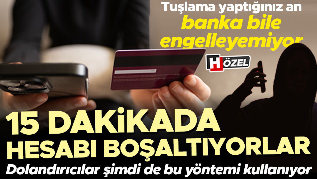 Ayrıntılar Netleşti: “Alacağınız var” deyip 15 dakikada hesabınızı boşaltıyorlar! Tuşlama yaptığınız an banka