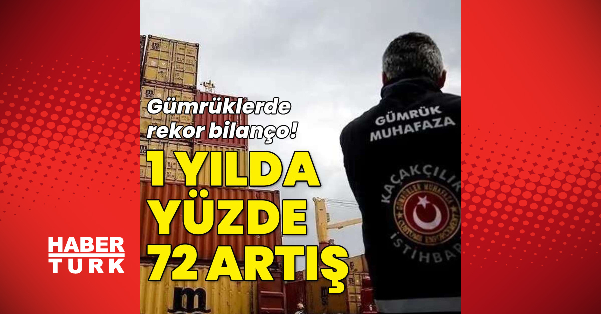 Son Gelişme: 7 ayda 71,9 milyar liralık kaçak eşya ve uyuşturucu ele geçirildi