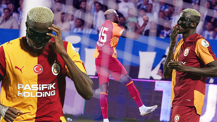 Erzurum deplasmanındaki farklı galibiyet sonrası Galatasaray'ın yıldızı Osimhen'e büyük övgü: 'Dünyanın en iyi