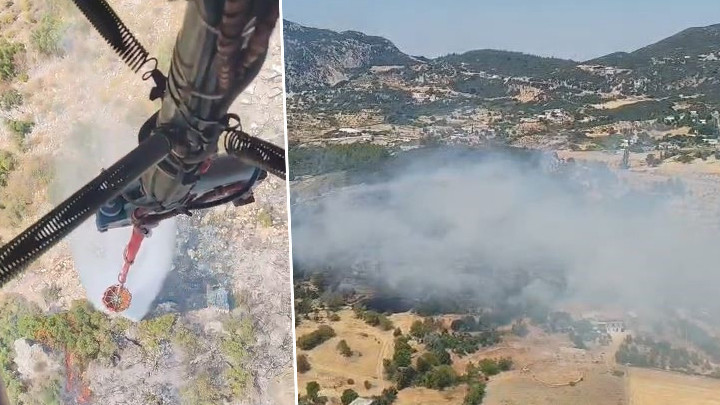 Son Gelişme: Kaş'ta orman yangını! Havadan ve karadan müdahale ediliyor - Son Dakika Bilgileri