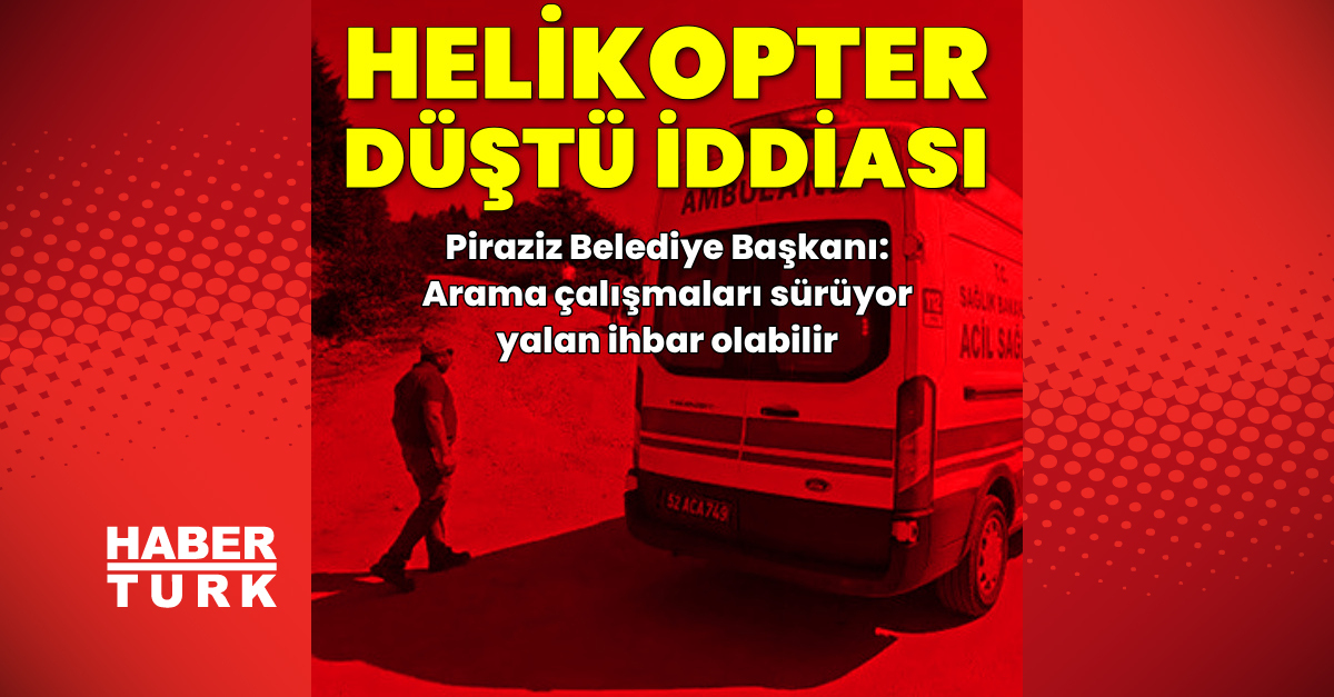 Son Gelişme: Giresun’da helikopter gerileme kaydetti iddiası | İşte Tüm Ayrıntılar