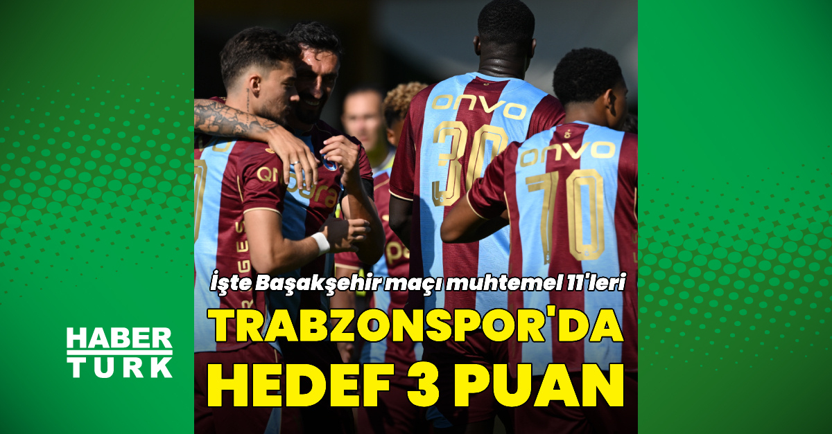 Gündemden Son Bilgiler: Trabzonspor'da hedef 3 puan!: Gelişmeler Takip Ediliyor