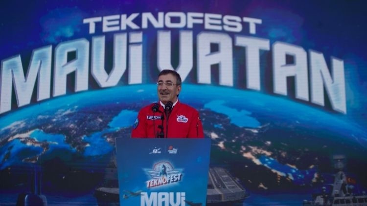 Kritik Açıklama: Cumhurbaşkanı Yardımcısı Yılmaz: Mavi Vatan güvenliğimiz her zamankinden daha stratejik bir h