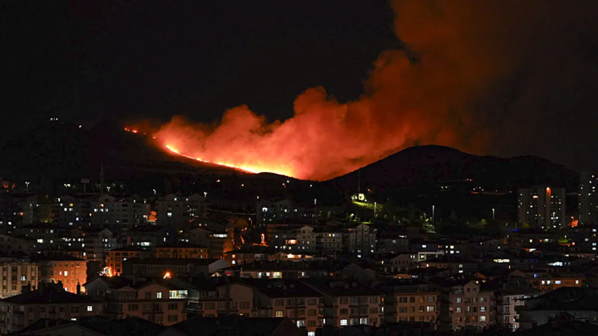 Son Gelişme: Ankara'da ağaçlık alanda yangın! Ekipler müdahale ediyor: Gelişmeler Takip Ediliyor
