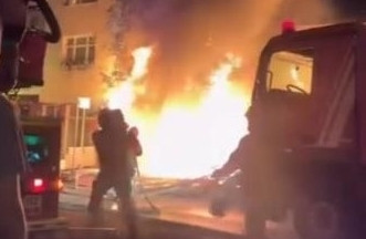 Son Gelişme: Sancaktepe'de korkutan yangın - Son Dakika Bilgileri
