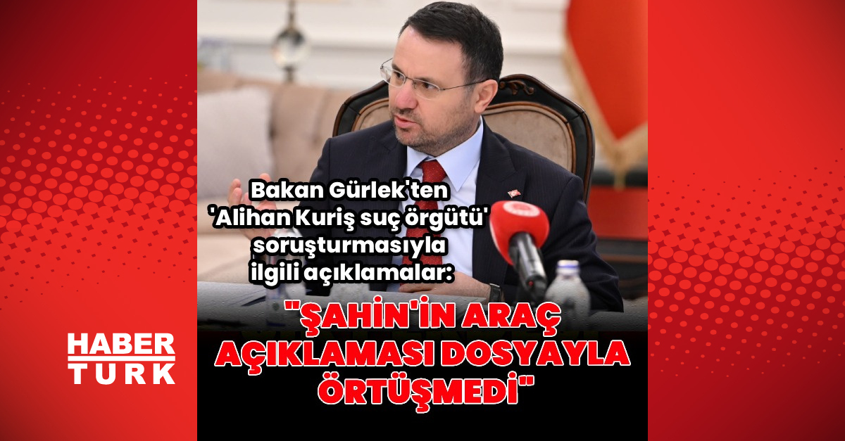 Kritik Açıklama: Gürlek: Şahin’in sözleri dosyayla örtüşmüyor ve Merak Edilenler