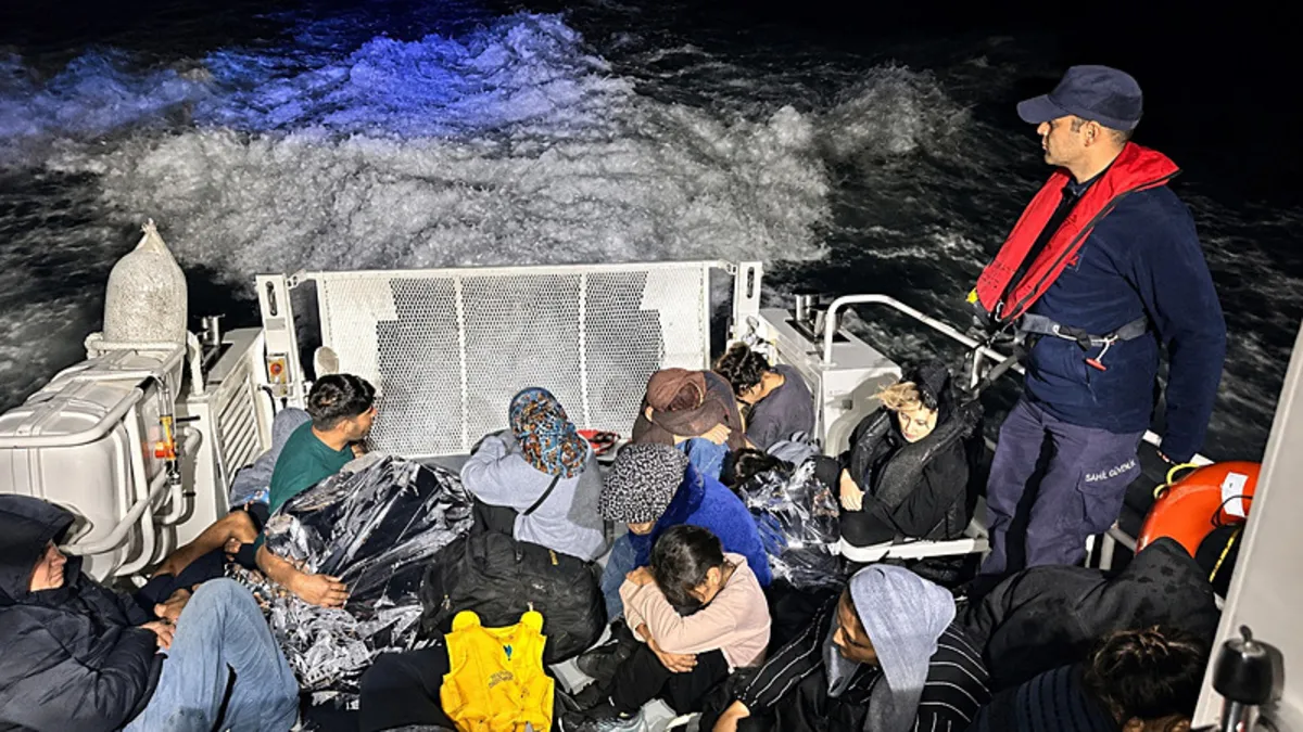 Edirne'de 41 kaçak göçmen yakalandı - Son Dakika Bilgileri