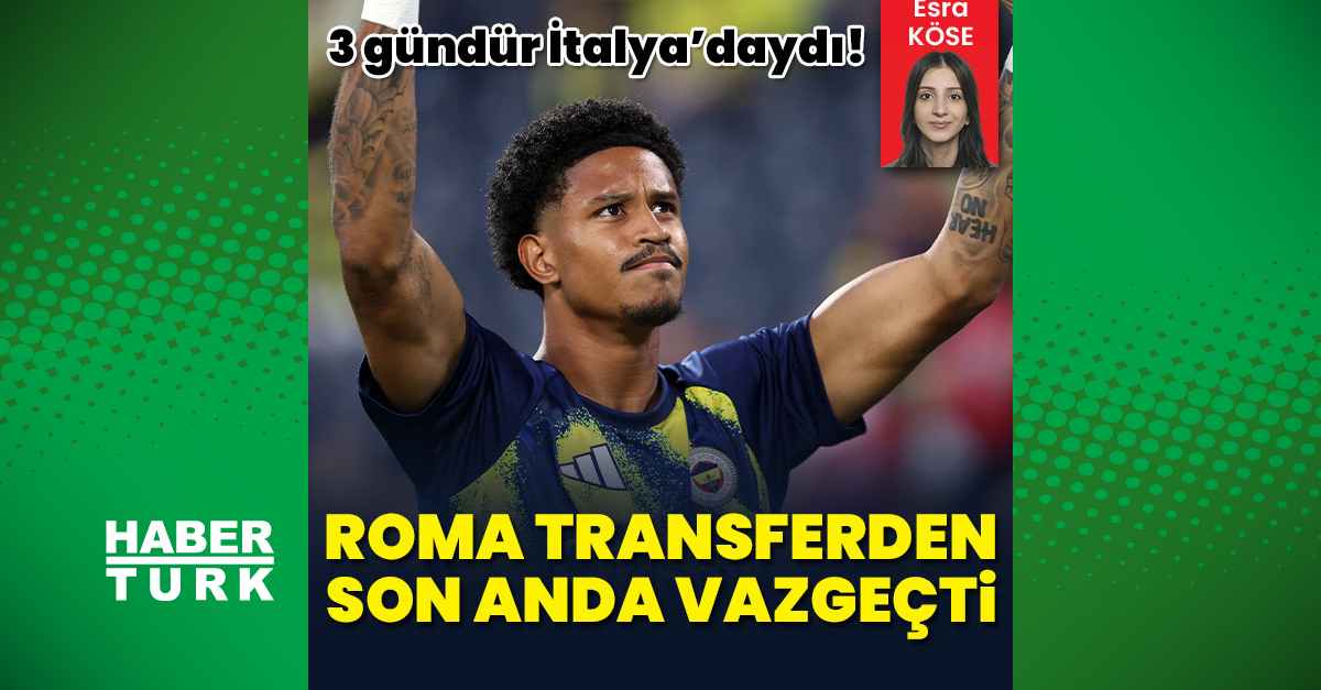 Son Gelişme: Roma Oosterwolde'den vazgeçti! | İşte Tüm Ayrıntılar
