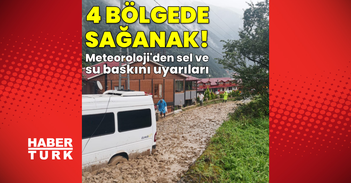 Son Gelişme: 4 bölge için sağanak yağmur uyarısı | İşte Tüm Ayrıntılar