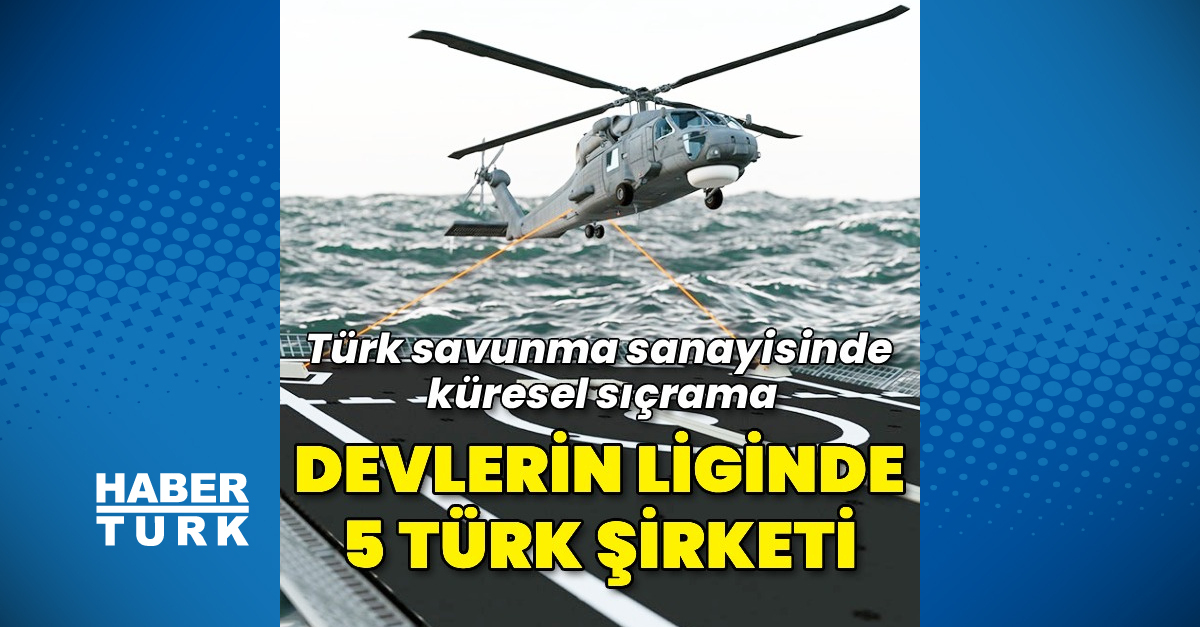 Son Gelişme: Savunma devlerindeki 5 Türk şirketi ve Merak Edilenler