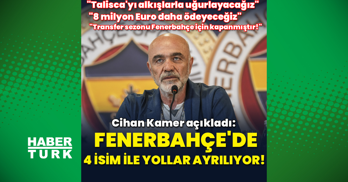Fenerbahçe dört isim ile yollar ayrılıyor!: Gelişmeler Takip Ediliyor