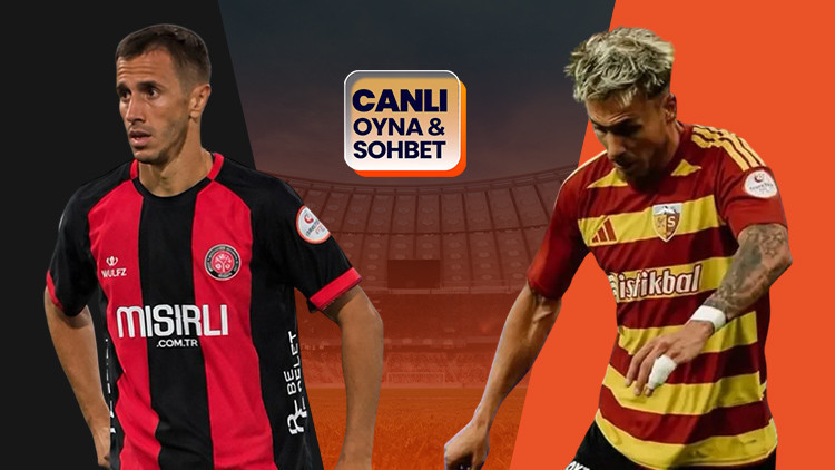 Ayrıntılar Netleşti: Fatih Karagümrük, Kayserispor'u ağırlıyor! Maçın heyecanı canlı sohbet ile Misli'de ve Me