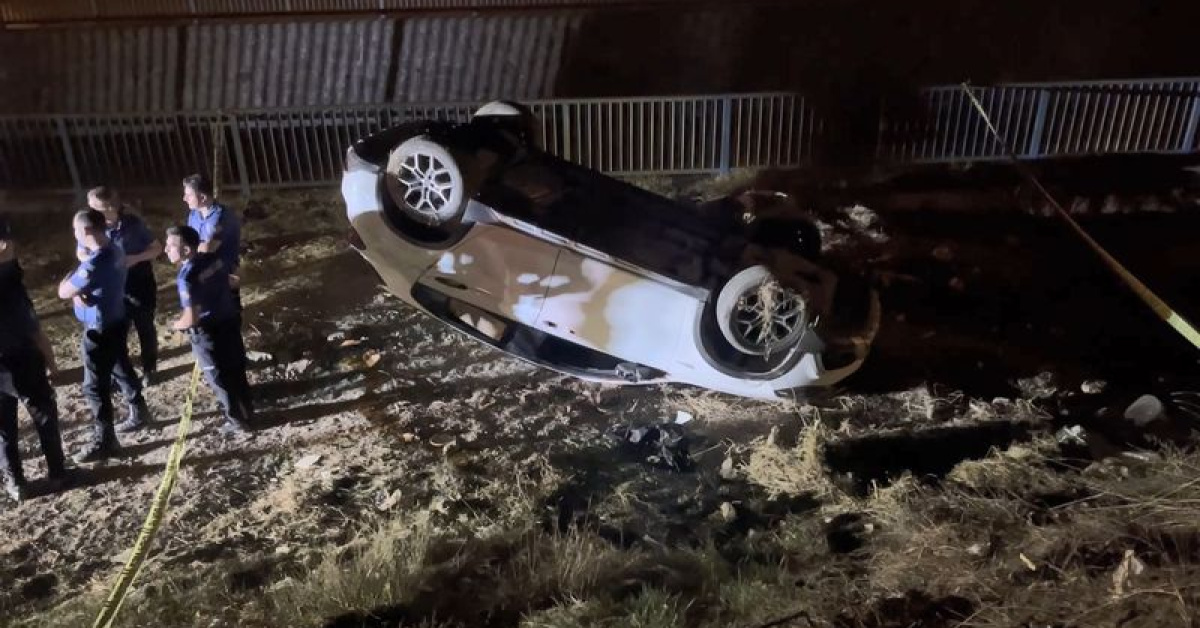 Şarampole devrilen otomobilin sürücüsü öldü: Gelişmeler Takip Ediliyor