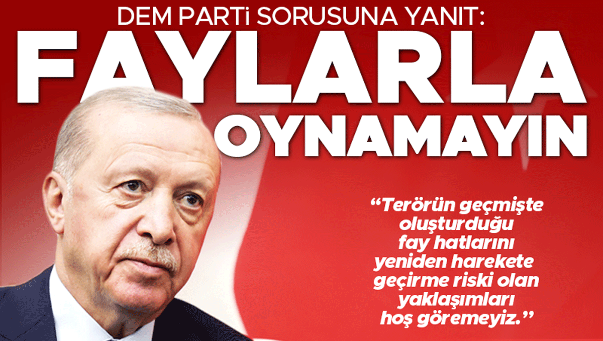 Ayrıntılar Netleşti: Erdoğan’dan Terörsüz Türkiye mesajı: Bu sürecin mayası tuttu: Gelişmeler Takip Ediliyor