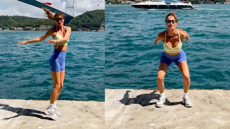 Son Gelişme: Ebru Şallı, Boğaz’a karşı spor yaptı - Son Dakika Bilgileri
