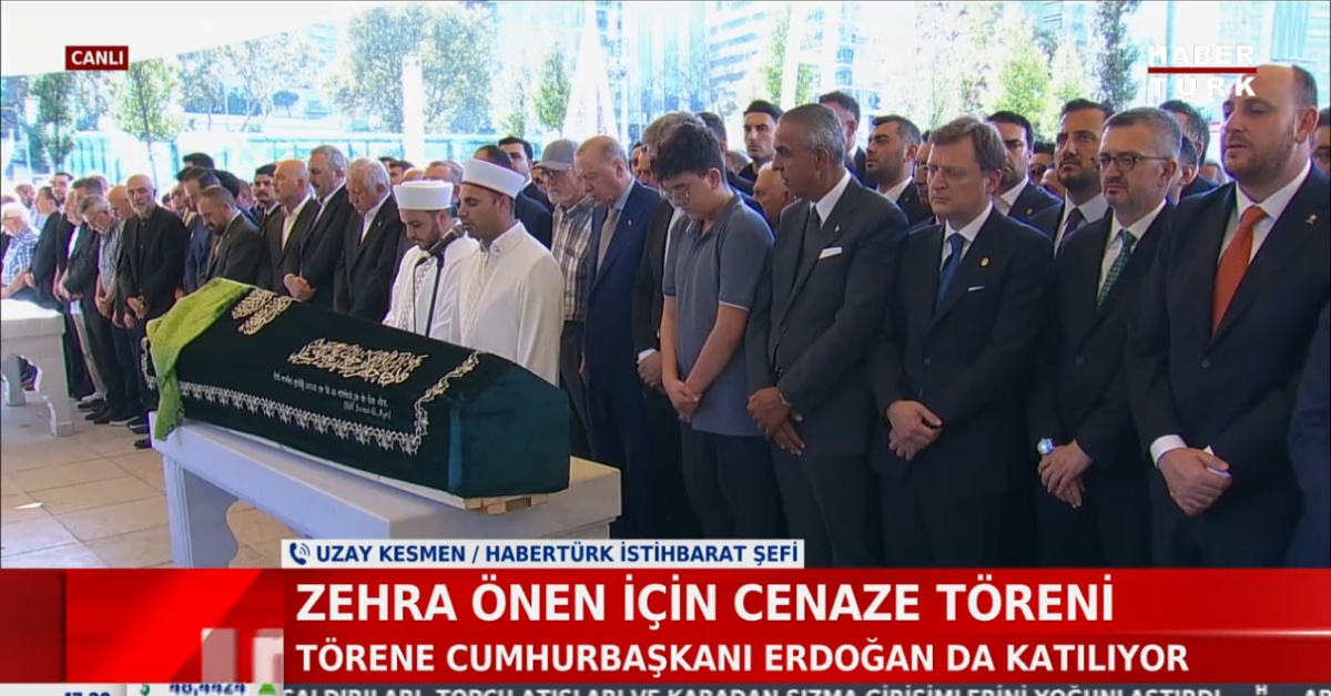 Kritik Açıklama: Zehra Önen için cenaze töreni - Son Dakika Bilgileri
