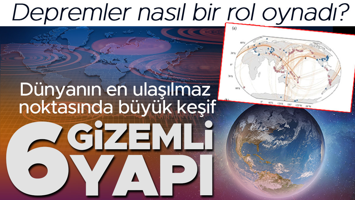 Son Gelişme: Dünyanın en ulaşılmaz noktasında büyük keşif: 6 gizemli yapı gözler önüne serildi! Gelen sinyal h
