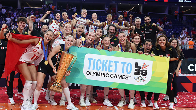 Gündemden Son Bilgiler: Filenin Sultanları, Los Angeles 2028 Olimpiyat Oyunları biletini aldı!: Gelişmeler Tak