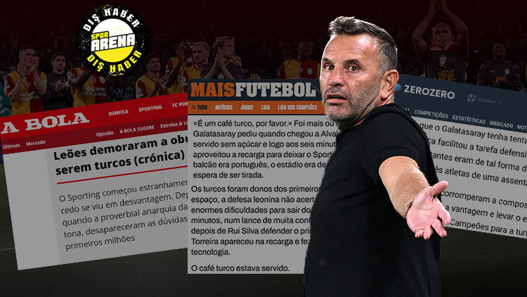 Sıcak Gündem: Sporting - Galatasaray maçı Portekiz'de manşetlerde: 'Sporting, Türkleri 'Türk gibi' oynamaya zo