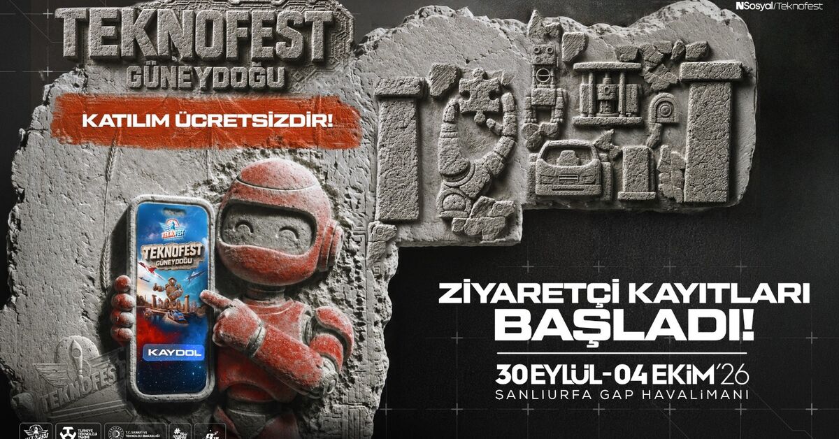 Kritik Açıklama: TEKNOFEST Güneydoğu ziyaretçi kayıtları resmen start aldı!