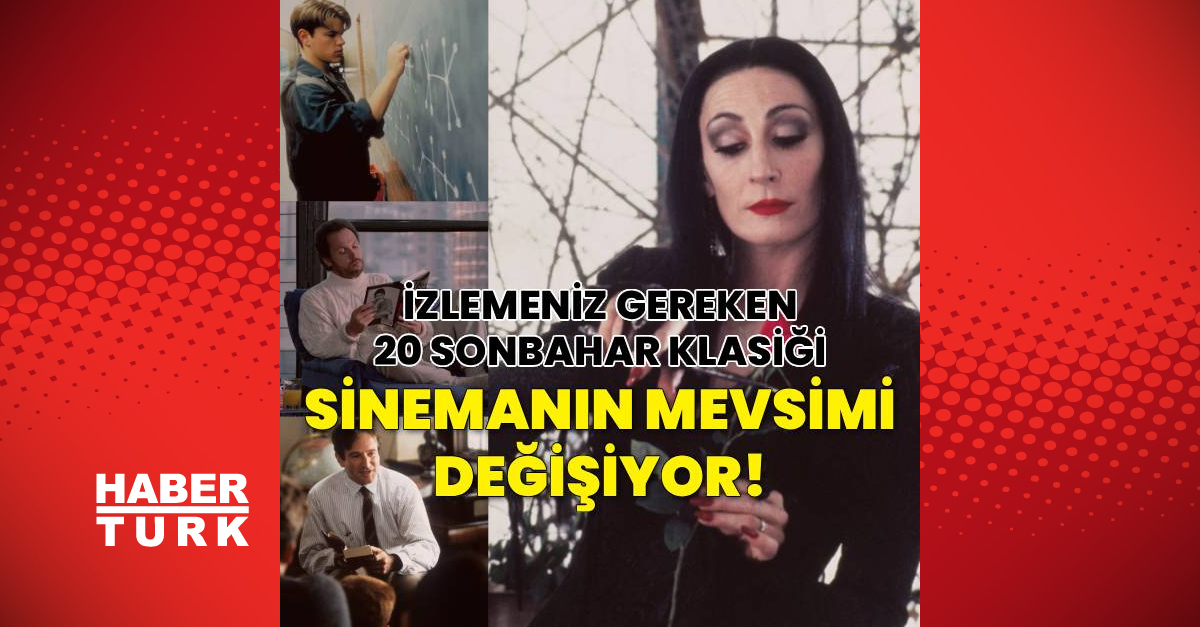 Ayrıntılar Netleşti: Büyülü bir sonbahar için 20 film: Gelişmeler Takip Ediliyor