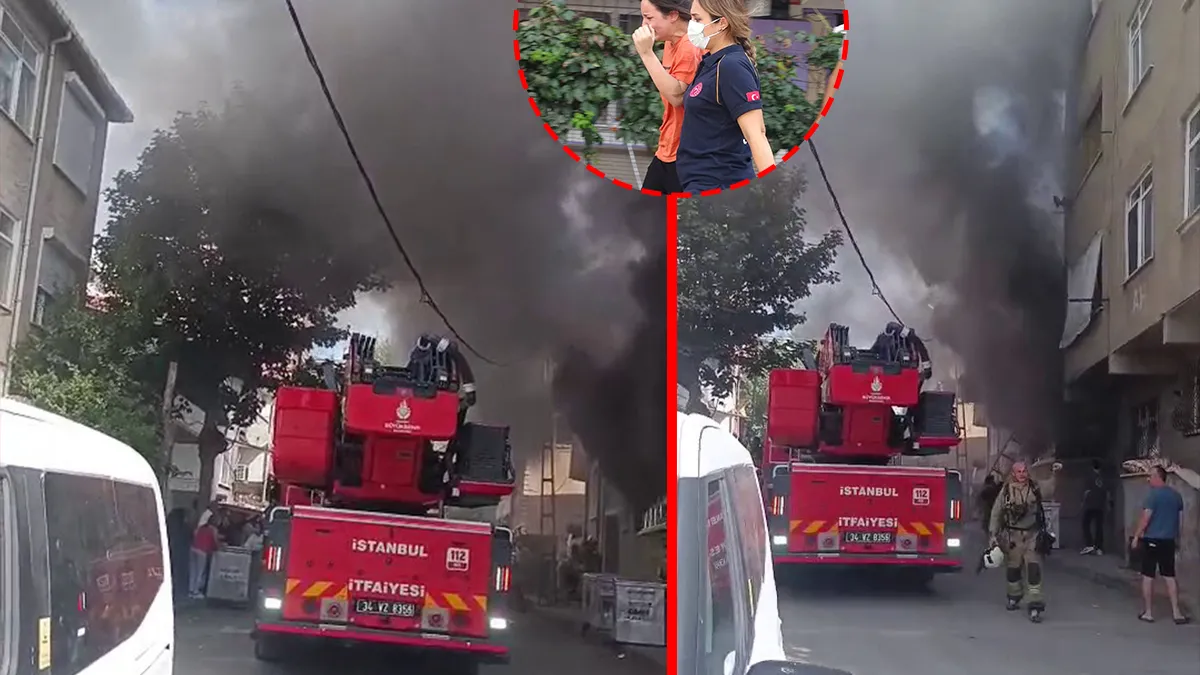 Gündemden Son Bilgiler: Kartal’da korkutan yangın! 4 katlı binayı alevler sardı: Apartman sakinleri saniyelerl