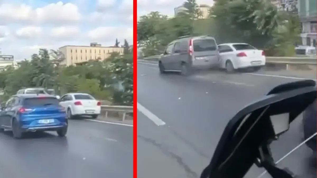 Gündemden Son Bilgiler: Pendik’te korku dolu anlar! Otomobil motosiklete ok gibi saplandı: Sürücü ağır yaralan