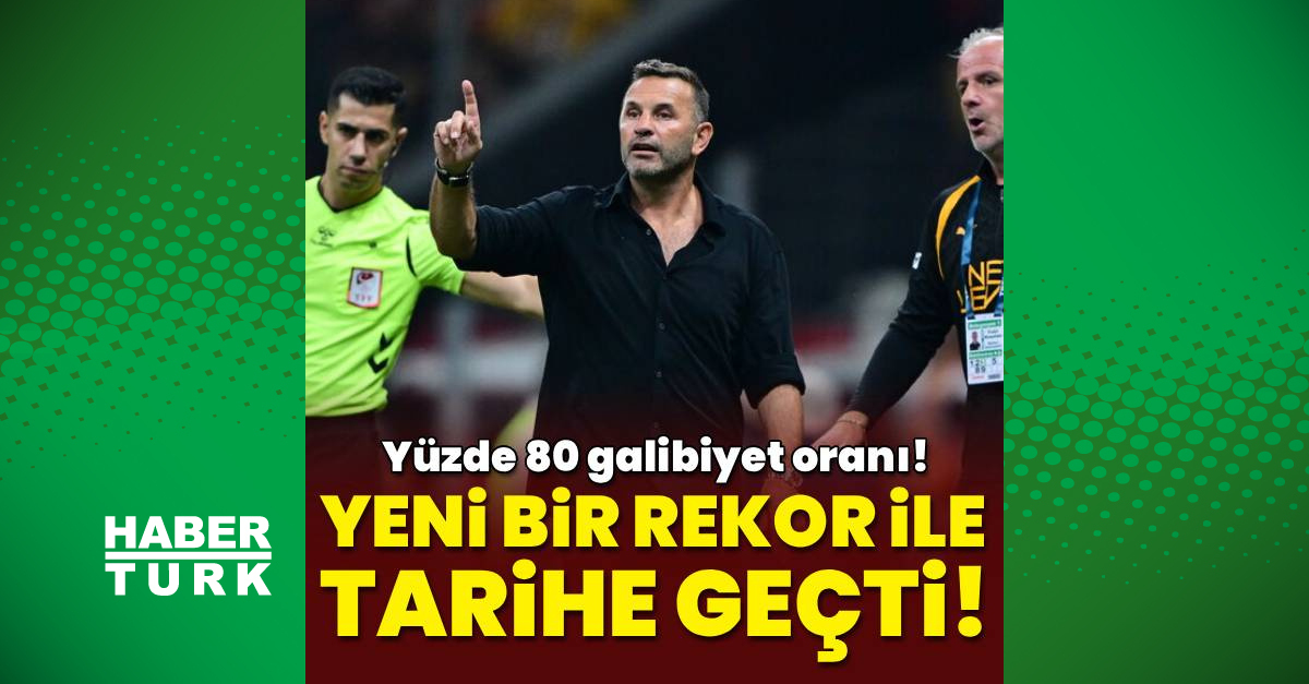 Kritik Açıklama: Tarihi rekor! Yüzde 80 galibiyet oranı: Gelişmeler Takip Ediliyor