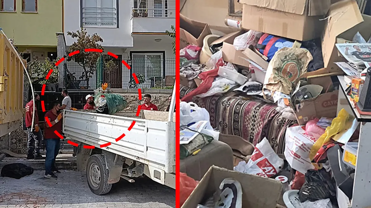 Amasya'da çöp ev alarmı! Kötü koku ihbarı ekipleri harekete geçirdi: Tam 1 ton atık çıkarıldı!: Gelişmeler Tak