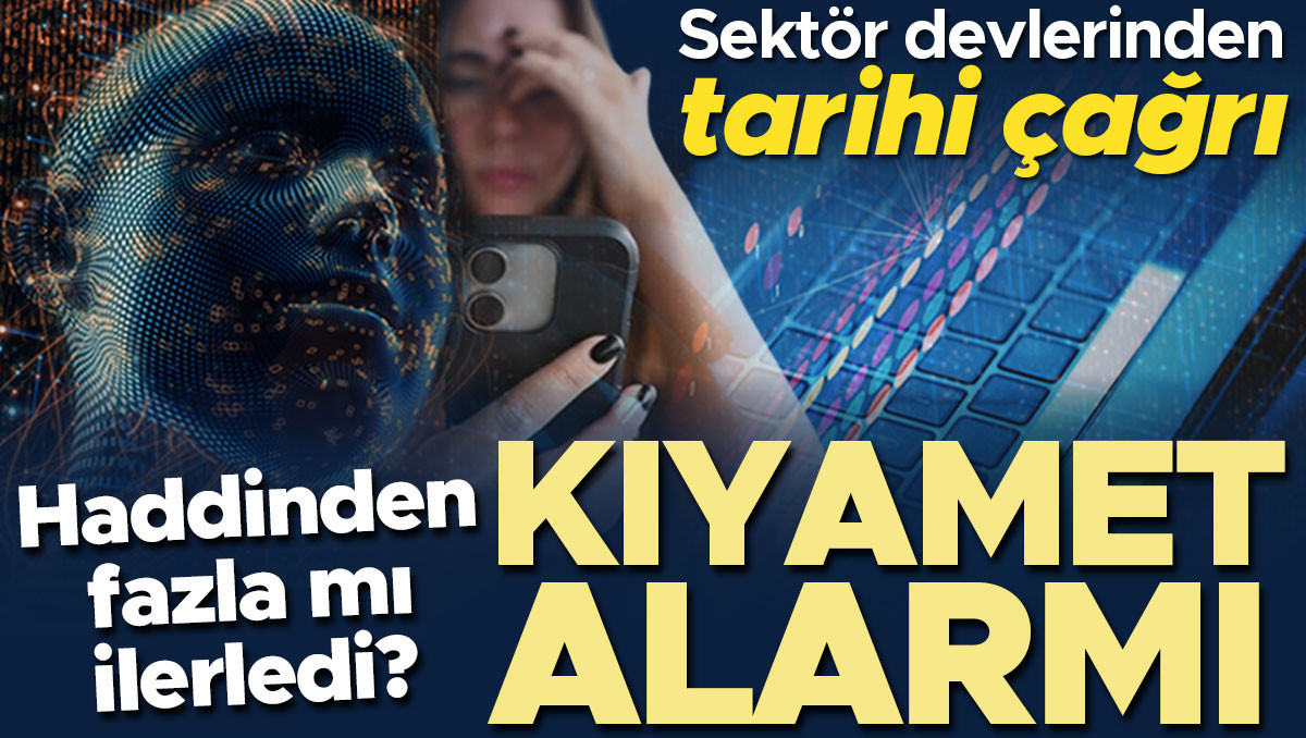 Gündemden Son Bilgiler: Yapay zekâ dünyasında ‘kıyamet’ alarmı! Liderler yavaşlama istiyor, Washington ise ses