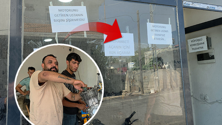 Dükkanda yapılan muhabbetten rahatsız oldu, cama bu yazıları astı | İşte Tüm Ayrıntılar