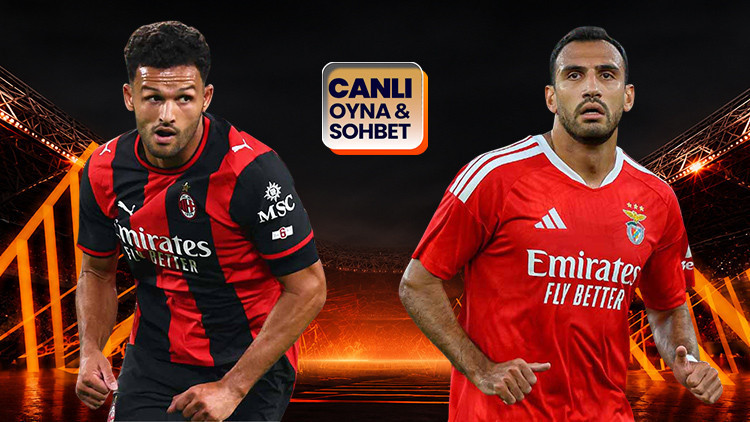 Son Gelişme: Milan, Benfica’yı konuk ediyor! Avrupa Ligi’nin heyecanı canlı sohbet ile Misli’de: Gelişmeler Ta