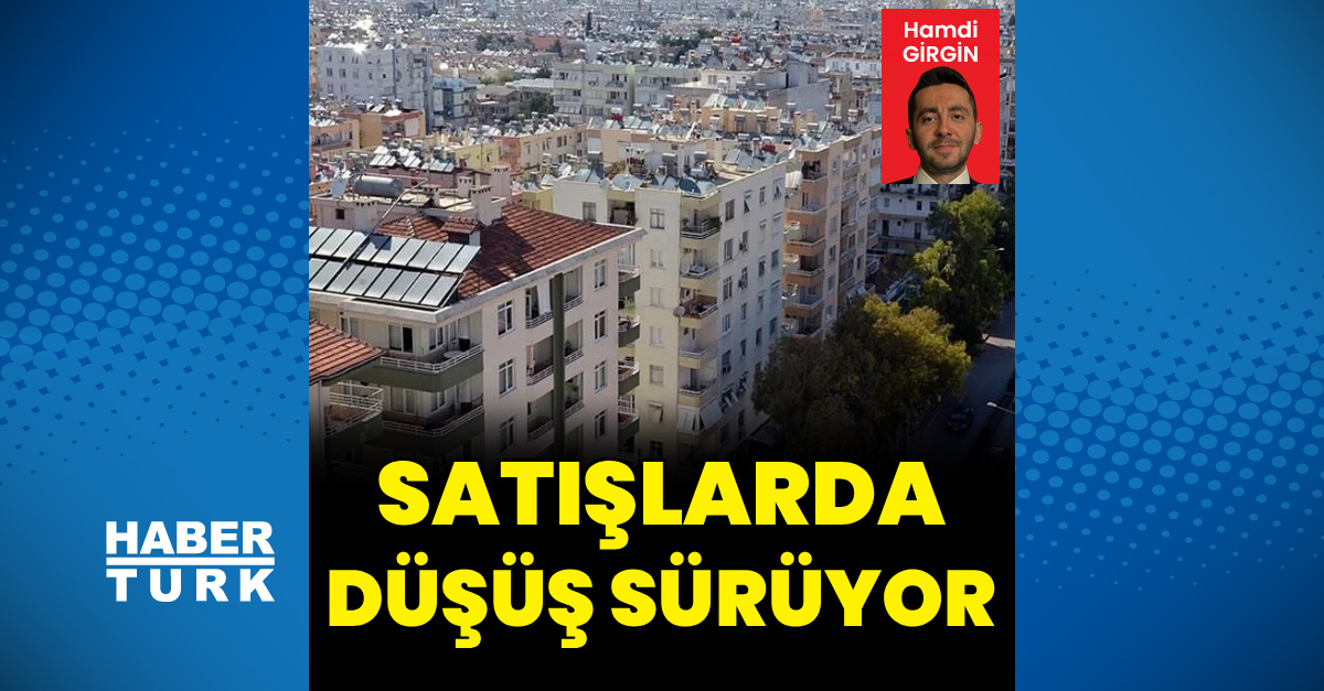 Kritik Açıklama: Konut satışlarında gerileme