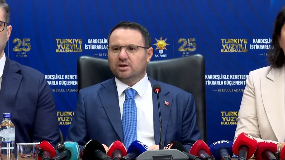 Akın Gürlek Adana'da konuştu: 13. Yargı Paketi Ekim'de meclise geliyor